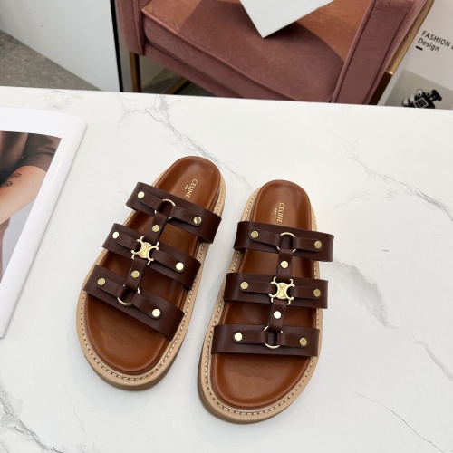 Replica Celine Slippers For Women #1209944 $85.00 USD for Wholesale