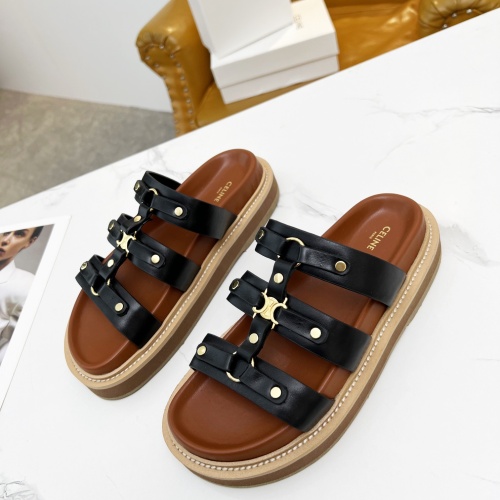 Replica Celine Slippers For Women #1209945, $85.00 USD, [ITEM#1209945], Replica Celine Slippers outlet from China