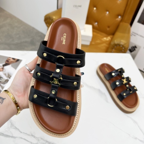 Replica Celine Slippers For Women #1209945 $85.00 USD for Wholesale