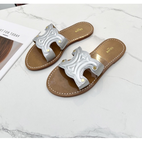 Replica Celine Slippers For Women #1209947, $85.00 USD, [ITEM#1209947], Replica Celine Slippers outlet from China