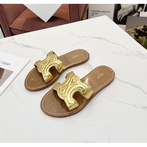 Replica Celine Slippers For Women #1209948, $85.00 USD, [ITEM#1209948], Replica Celine Slippers outlet from China