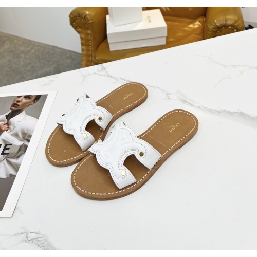 Replica Celine Slippers For Women #1209949, $85.00 USD, [ITEM#1209949], Replica Celine Slippers outlet from China