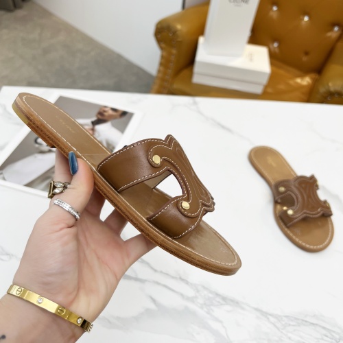 Replica Celine Slippers For Women #1209951 $85.00 USD for Wholesale