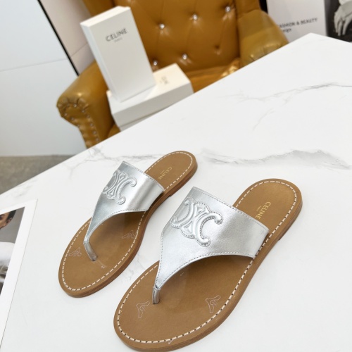 Replica Celine Slippers For Women #1209952, $85.00 USD, [ITEM#1209952], Replica Celine Slippers outlet from China