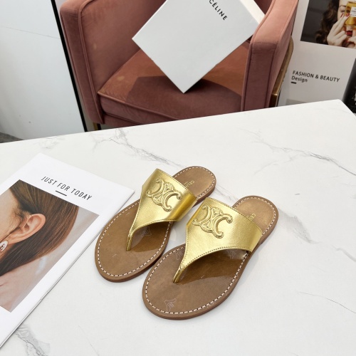 Replica Celine Slippers For Women #1209953, $85.00 USD, [ITEM#1209953], Replica Celine Slippers outlet from China