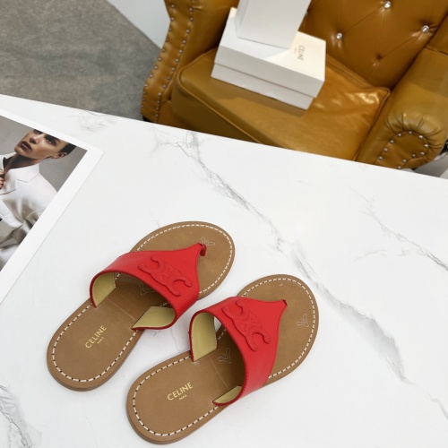 Replica Celine Slippers For Women #1209955 $85.00 USD for Wholesale