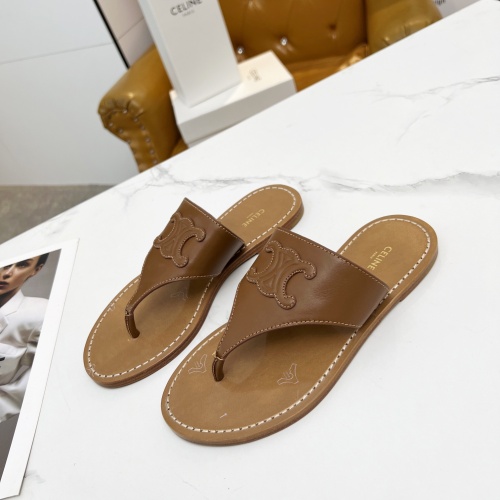 Replica Celine Slippers For Women #1209956, $85.00 USD, [ITEM#1209956], Replica Celine Slippers outlet from China