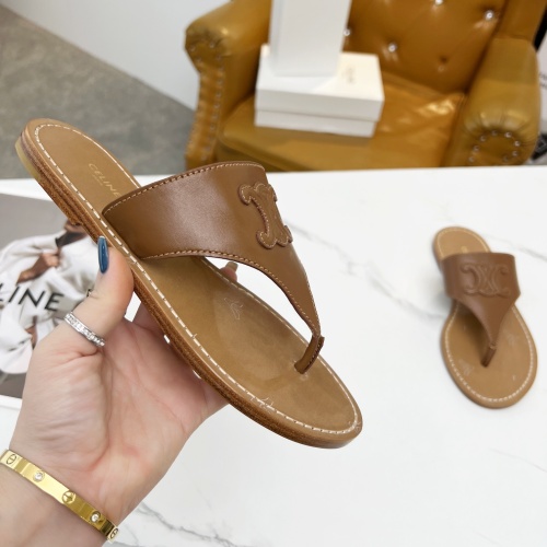 Replica Celine Slippers For Women #1209956 $85.00 USD for Wholesale