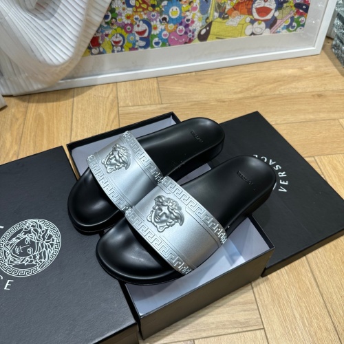 Replica Versace Slippers For Men #1209985, $72.00 USD, [ITEM#1209985], Replica Versace Slippers outlet from China