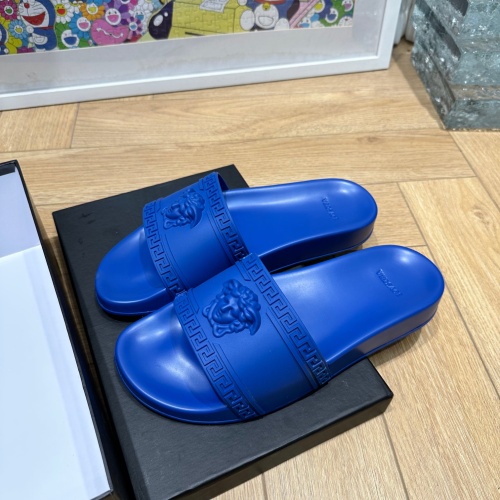 Replica Versace Slippers For Men #1209987 $72.00 USD for Wholesale