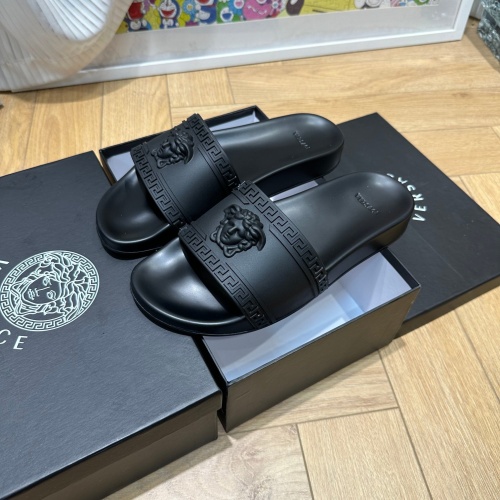 Replica Versace Slippers For Men #1209988, $72.00 USD, [ITEM#1209988], Replica Versace Slippers outlet from China