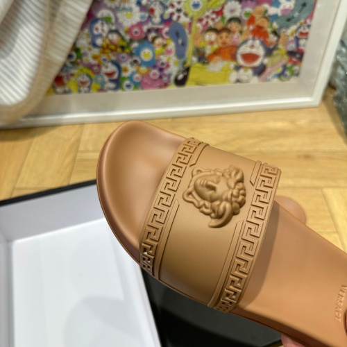 Replica Versace Slippers For Men #1209989 $72.00 USD for Wholesale