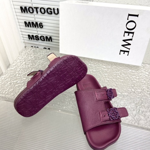 Replica LOEWE Slippers For Men #1210141 $108.00 USD for Wholesale