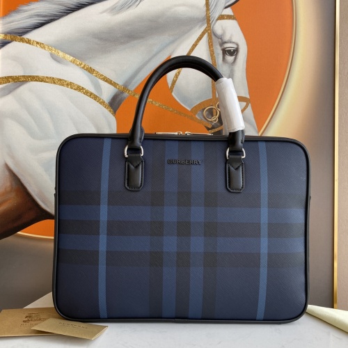 Replica Burberry AAA Man Handbags #1210224 $160.00 USD for Wholesale