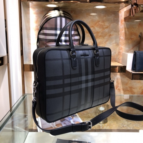 Replica Burberry AAA Man Handbags #1210226 $170.00 USD for Wholesale