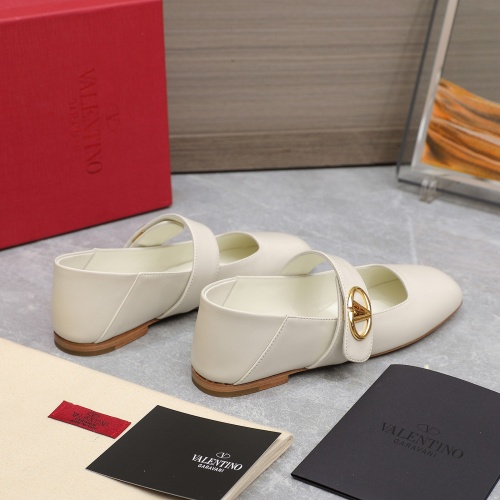 Replica Valentino Flat Shoes For Women #1210336 $108.00 USD for Wholesale