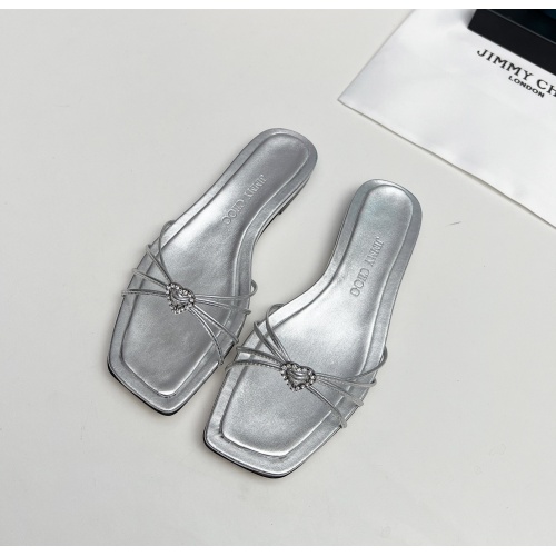 Replica Jimmy Choo Slippers For Women #1210373, $98.00 USD, [ITEM#1210373], Replica Jimmy Choo Slippers outlet from China