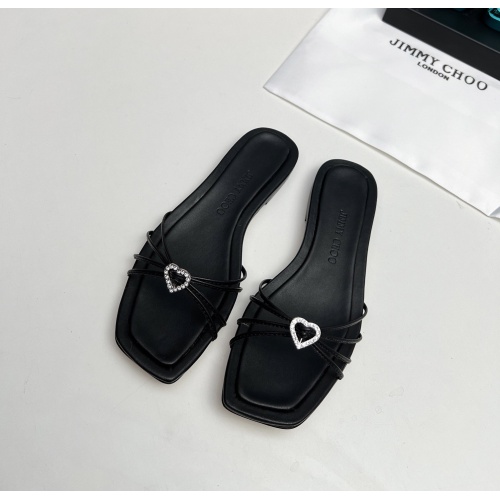 Replica Jimmy Choo Slippers For Women #1210379, $98.00 USD, [ITEM#1210379], Replica Jimmy Choo Slippers outlet from China