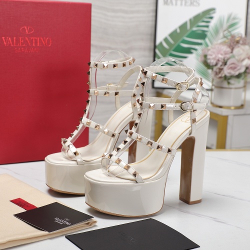 Replica Valentino Sandal For Women #1210380, $130.00 USD, [ITEM#1210380], Replica Valentino Sandal outlet from China