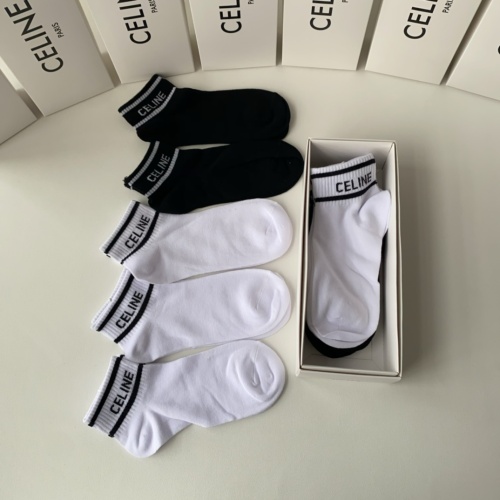 Replica Celine Socks #1210456 $25.00 USD for Wholesale