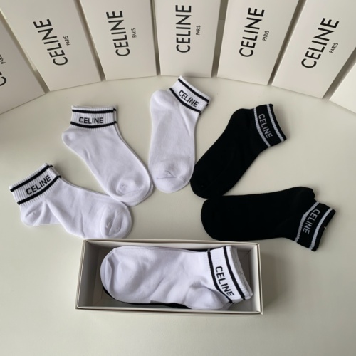 Replica Celine Socks #1210456 $25.00 USD for Wholesale