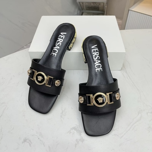 Replica Versace Slippers For Women #1210518 $80.00 USD for Wholesale