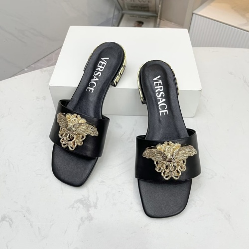 Replica Versace Slippers For Women #1210519 $80.00 USD for Wholesale