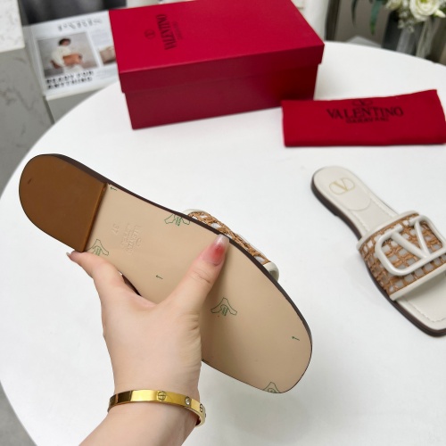 Replica Valentino Slippers For Women #1210665 $82.00 USD for Wholesale