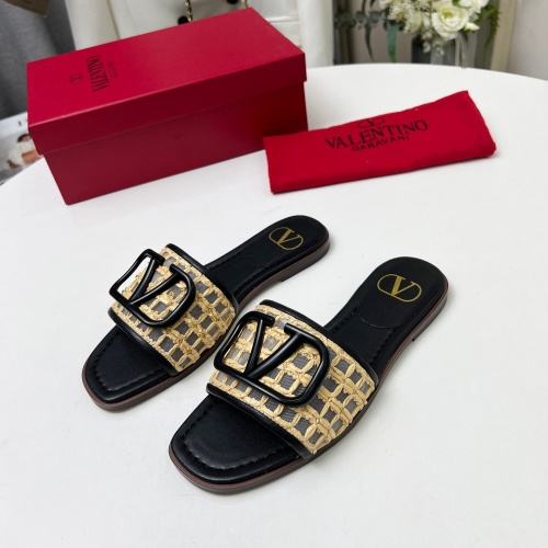 Replica Valentino Slippers For Women #1210669, $82.00 USD, [ITEM#1210669], Replica Valentino Slippers outlet from China