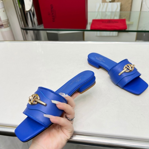 Replica Valentino Slippers For Women #1210674 $88.00 USD for Wholesale
