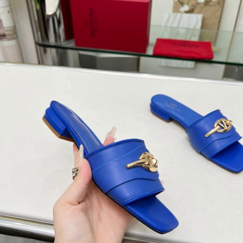 Replica Valentino Slippers For Women #1210674 $88.00 USD for Wholesale
