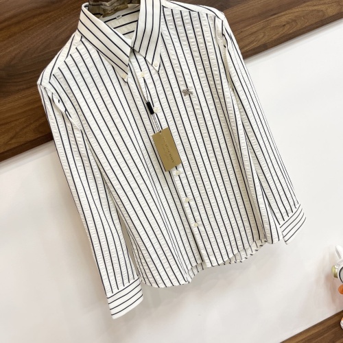 Replica Burberry Shirts Long Sleeved For Men #1210901 $92.00 USD for Wholesale