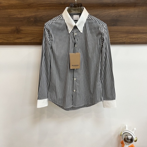 Replica Burberry Shirts Long Sleeved For Men #1210902, $92.00 USD, [ITEM#1210902], Replica Burberry Shirts outlet from China