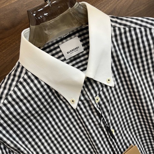 Replica Burberry Shirts Long Sleeved For Men #1210902 $92.00 USD for Wholesale