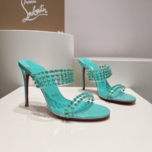 Replica Christian Louboutin Sandal For Women #1210907, $108.00 USD, [ITEM#1210907], Replica Christian Louboutin Sandal outlet from China