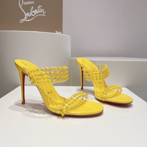 Replica Christian Louboutin Sandal For Women #1210908, $108.00 USD, [ITEM#1210908], Replica Christian Louboutin Sandal outlet from China