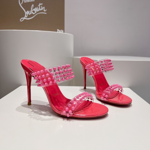 Replica Christian Louboutin Sandal For Women #1210910, $108.00 USD, [ITEM#1210910], Replica Christian Louboutin Sandal outlet from China