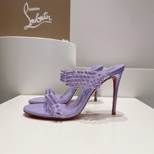 Replica Christian Louboutin Sandal For Women #1210911 $108.00 USD for Wholesale