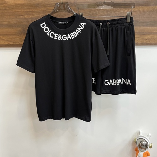 Replica Dolce &amp; Gabbana D&amp;G Tracksuits Short Sleeved For Men #1210914, $82.00 USD, [ITEM#1210914], Replica Dolce &amp; Gabbana D&amp;G Tracksuits outlet from China