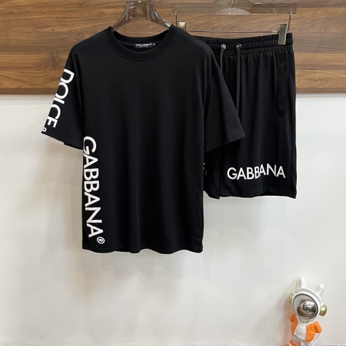 Replica Dolce &amp; Gabbana D&amp;G Tracksuits Short Sleeved For Men #1210915, $82.00 USD, [ITEM#1210915], Replica Dolce &amp; Gabbana D&amp;G Tracksuits outlet from China