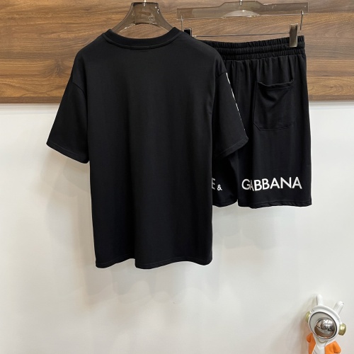 Replica Dolce & Gabbana D&G Tracksuits Short Sleeved For Men #1210915 $82.00 USD for Wholesale