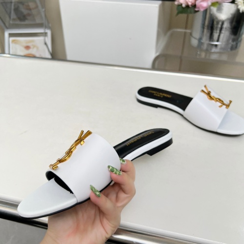 Replica Yves Saint Laurent YSL Slippers For Women #1211052 $80.00 USD for Wholesale