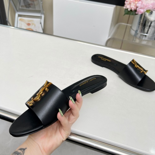 Replica Yves Saint Laurent YSL Slippers For Women #1211053 $80.00 USD for Wholesale