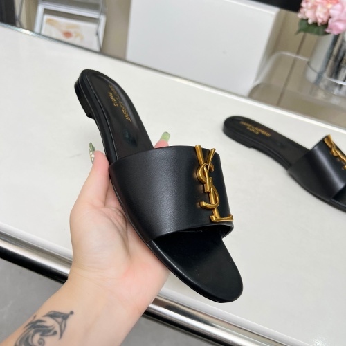 Replica Yves Saint Laurent YSL Slippers For Women #1211053 $80.00 USD for Wholesale