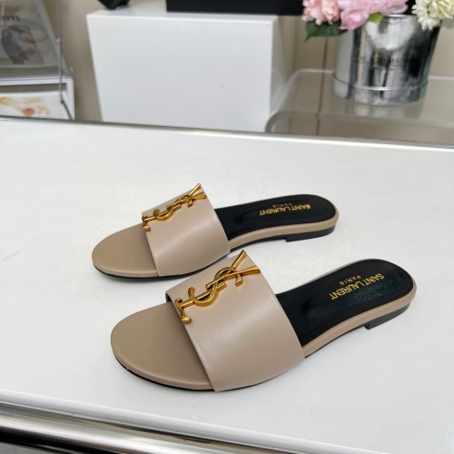 Replica Yves Saint Laurent YSL Slippers For Women #1211057, $80.00 USD, [ITEM#1211057], Replica Yves Saint Laurent YSL Slippers outlet from China