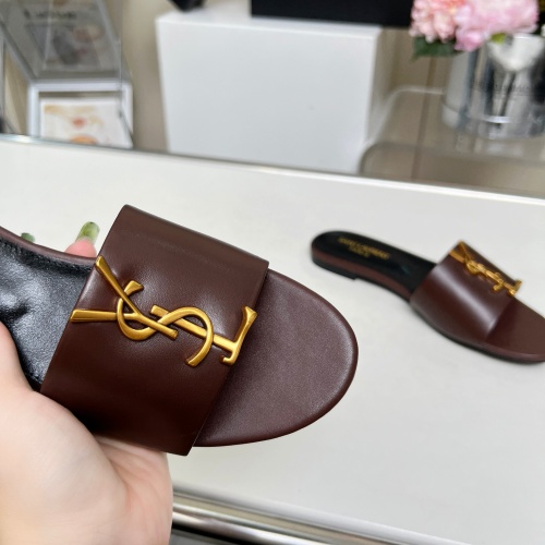 Replica Yves Saint Laurent YSL Slippers For Women #1211060 $80.00 USD for Wholesale