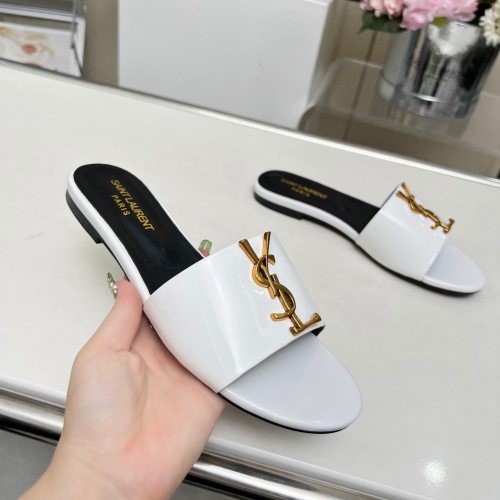 Replica Yves Saint Laurent YSL Slippers For Women #1211061 $80.00 USD for Wholesale