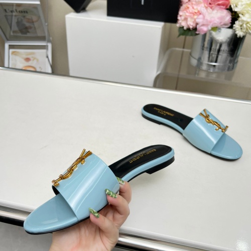 Replica Yves Saint Laurent YSL Slippers For Women #1211065 $80.00 USD for Wholesale