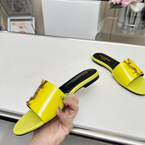 Replica Yves Saint Laurent YSL Slippers For Women #1211066 $80.00 USD for Wholesale