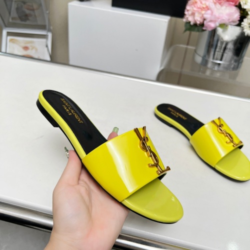 Replica Yves Saint Laurent YSL Slippers For Women #1211066 $80.00 USD for Wholesale